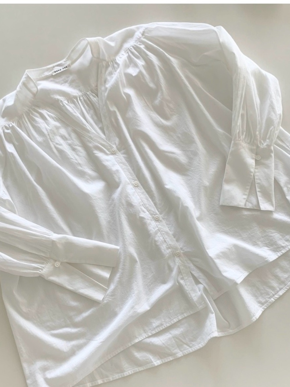Hana San White Boho Blouse M (38)